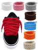 1 Pair Thick Rope Shoelaces, Suitable For Men's And Women's Sports Shoes, Rope Shoelaces, School Shoes Replacement Shoelaces